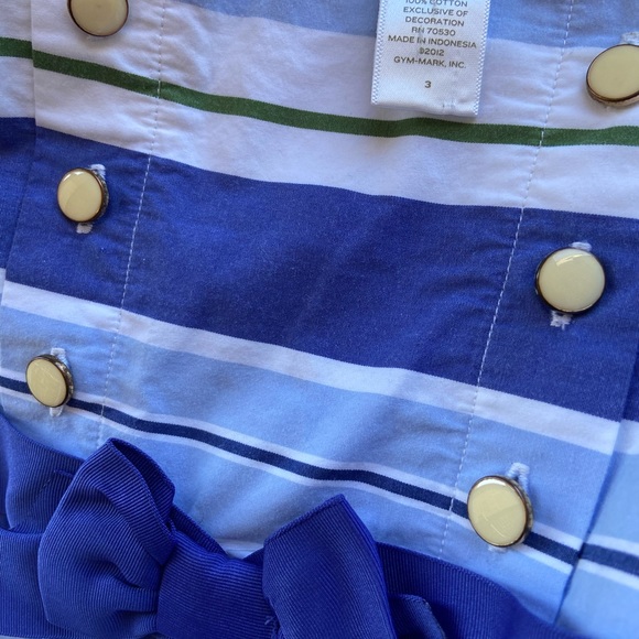 Fun summer dress for little girl. Janie and Jack size 3; great used condition - Picture 3 of 5